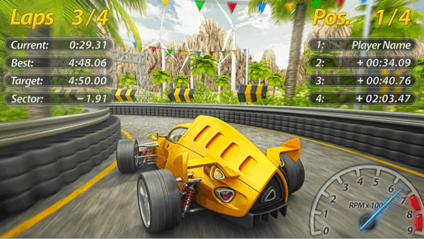 S4500A TV Modo de juego