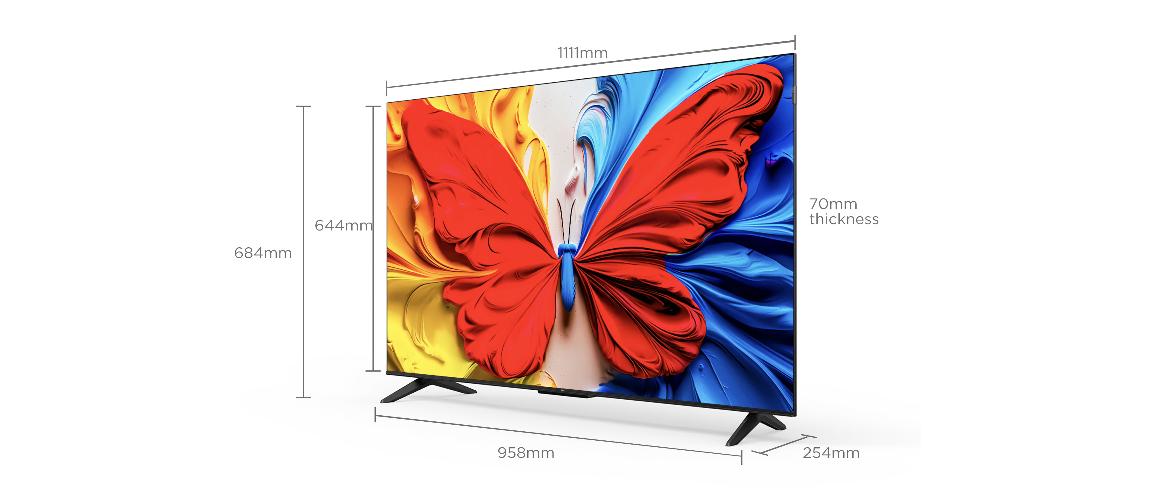 P635 4K UHD TV Size 55"