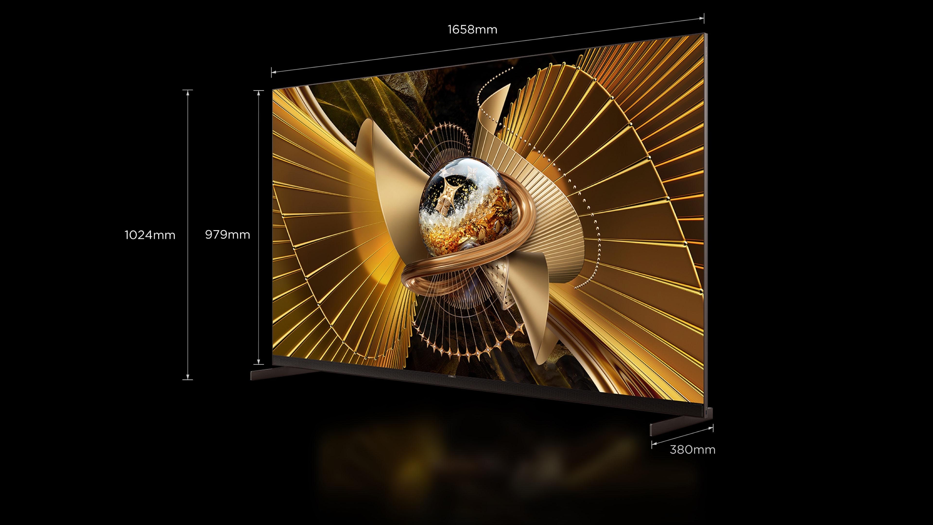 TCL X11L SQD-Mini LED TV from 75" to 98"