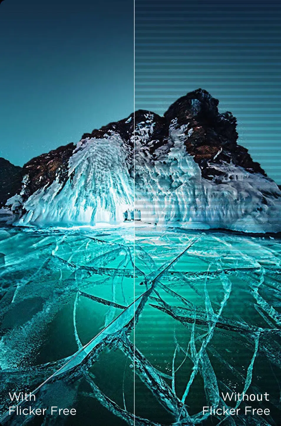 Multiple Eye Care-overclocking flicker-free