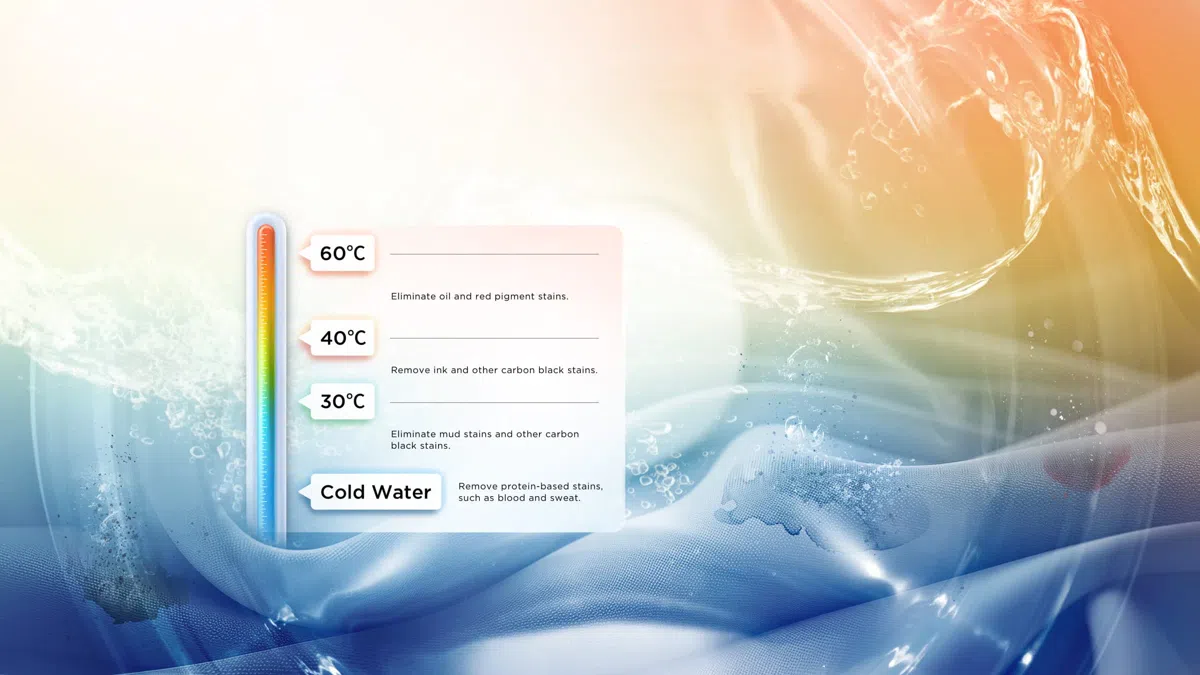 TCL C7110WD washing machine Professional removal of special stains