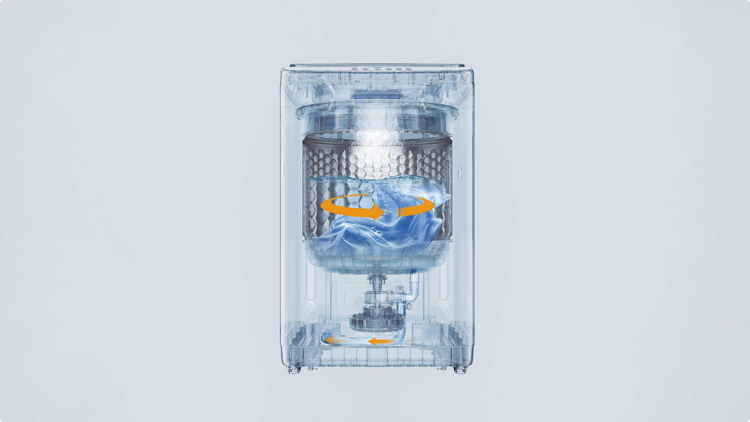 TCL F430 Dynamic Rinse™