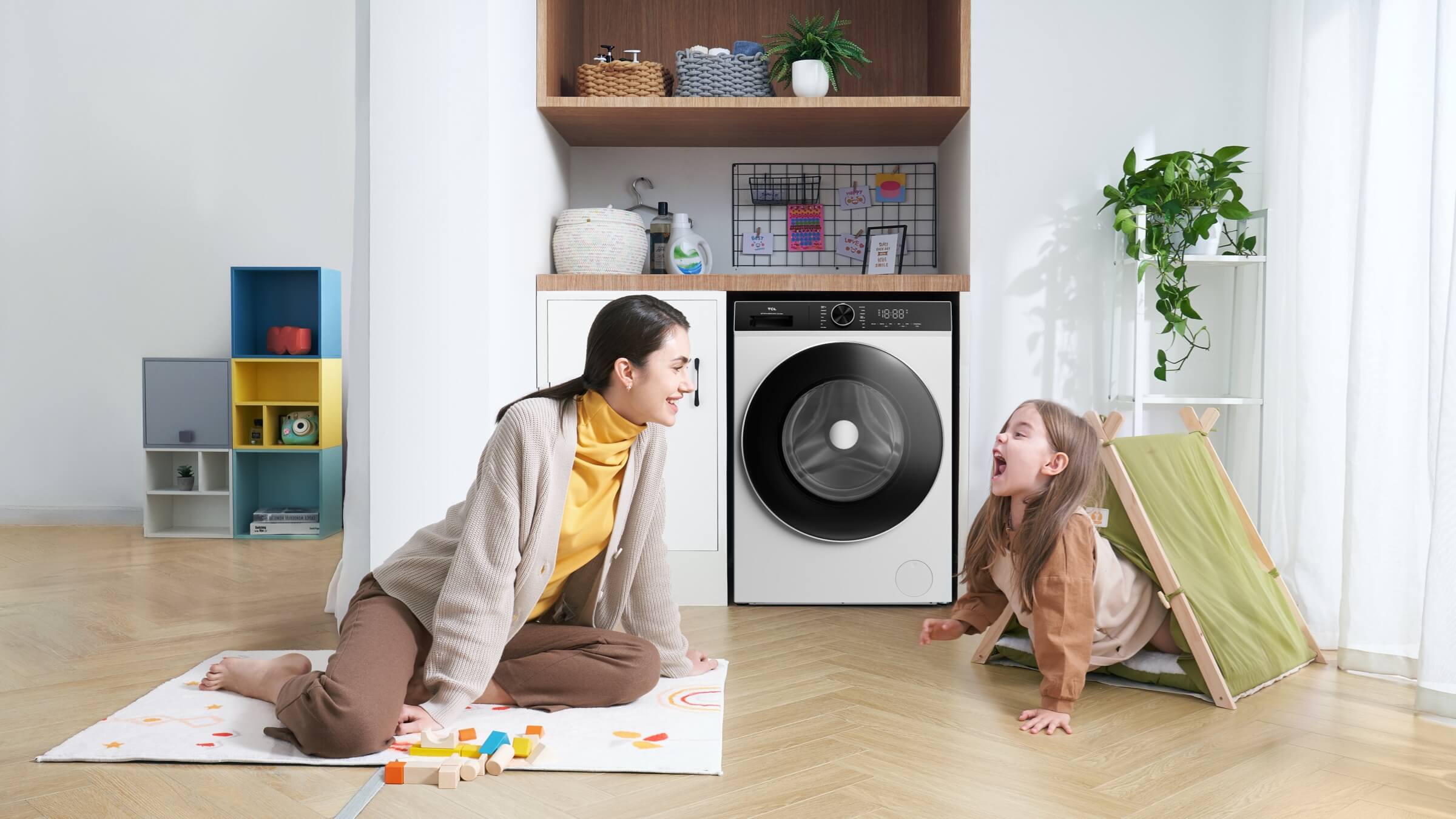 TCL Washing Machine P12FLWFront Loading Washer P12TCL Global