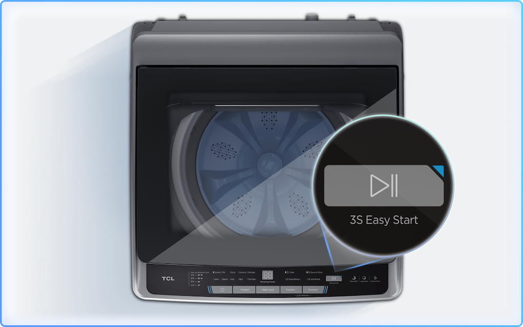 Simplify laundry with one touch