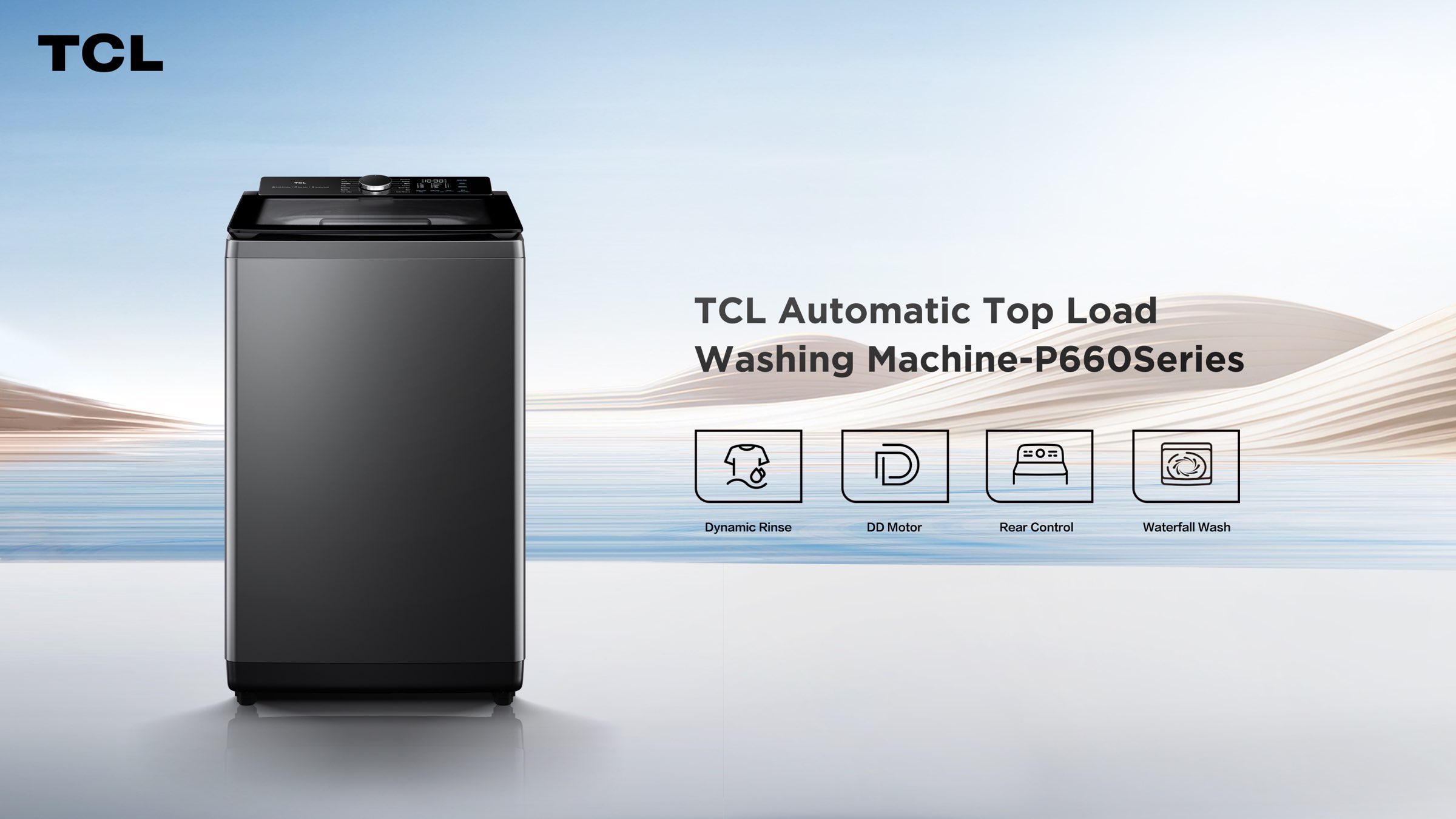 乐竟体育 P660 Top Loading Washer