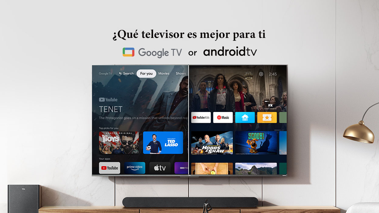 ¿Qué televisor es mejor para ti: Google TV o Android TV? Una guía definitiva