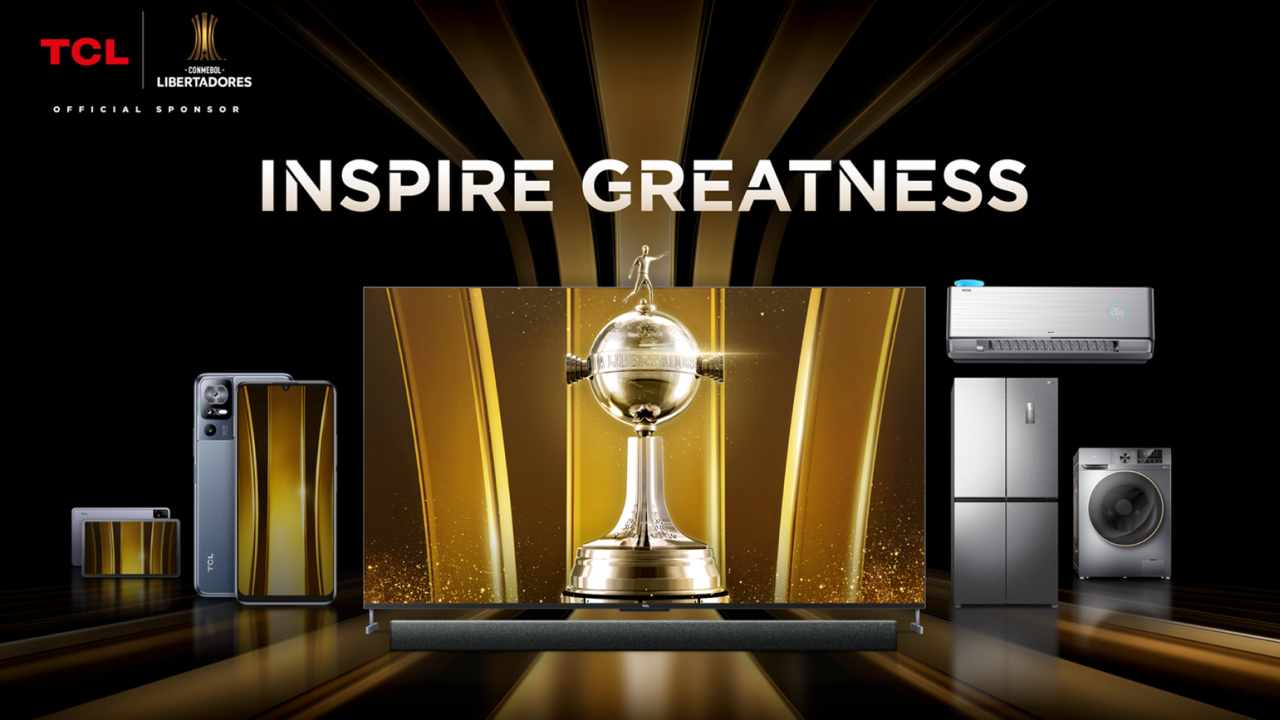 TCL apunta a la expansión en América Latina y anuncia el patrocinio de la CONMEBOL Libertadores