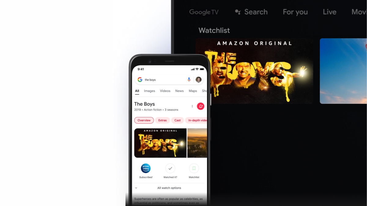TCL C645 QLED TV con lista de reproduccion de Google