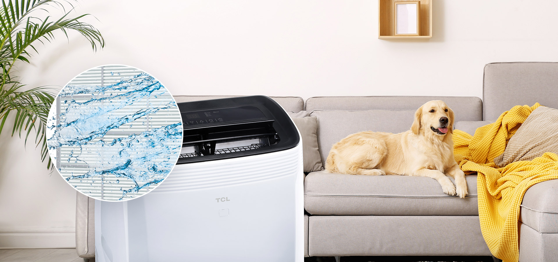 TCL air conditioners that have washable filters for easy cleaning