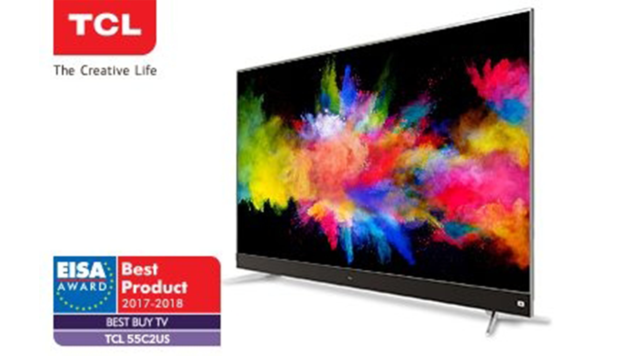 EISA Awards – Our 55C2US Wins Best Buy TV 2017-2018