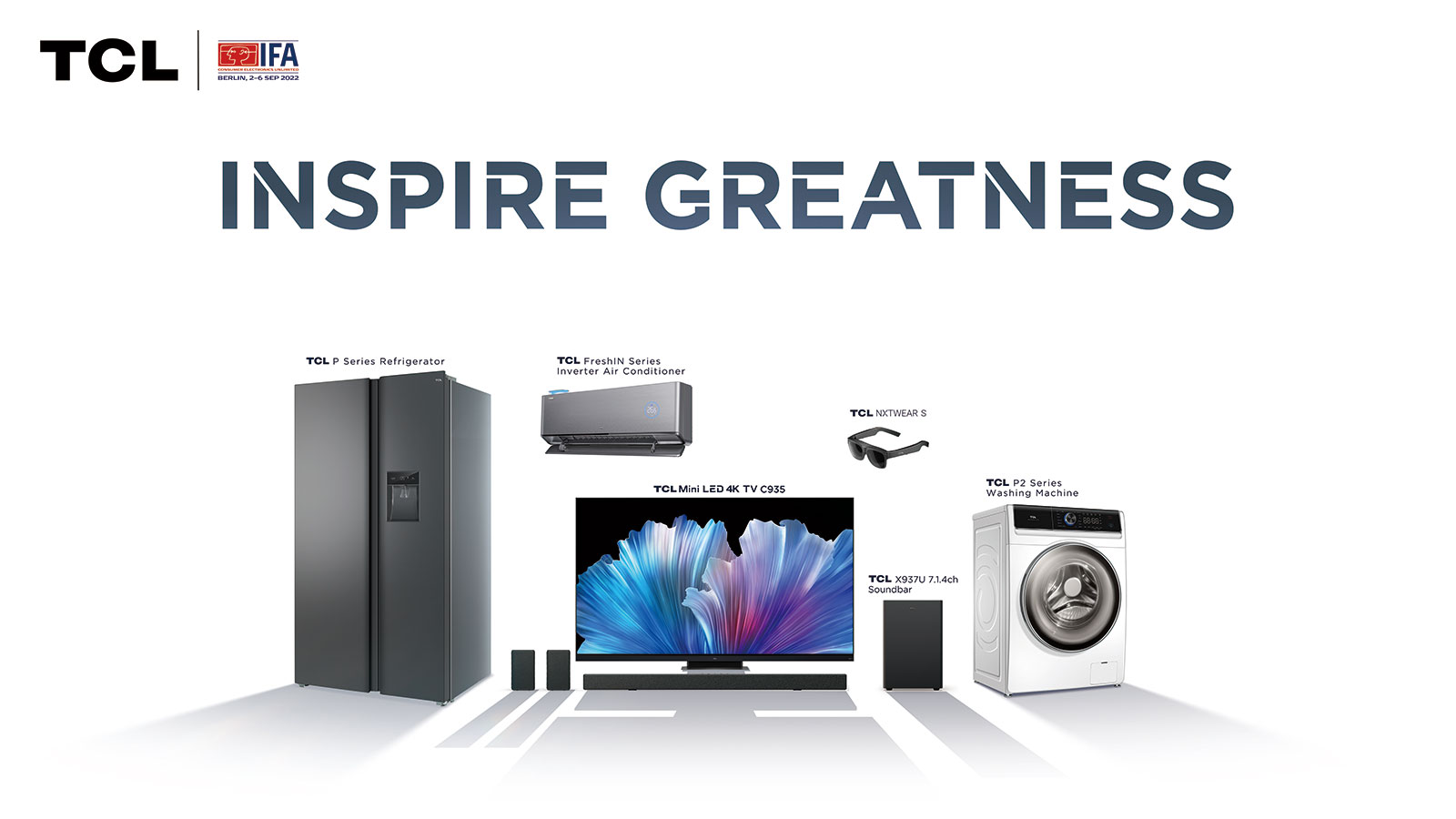 TCL Exhibits at IFA 2022 Including the World’s Largest Mini LED TV and Latest Displays and Smart Home Innovations