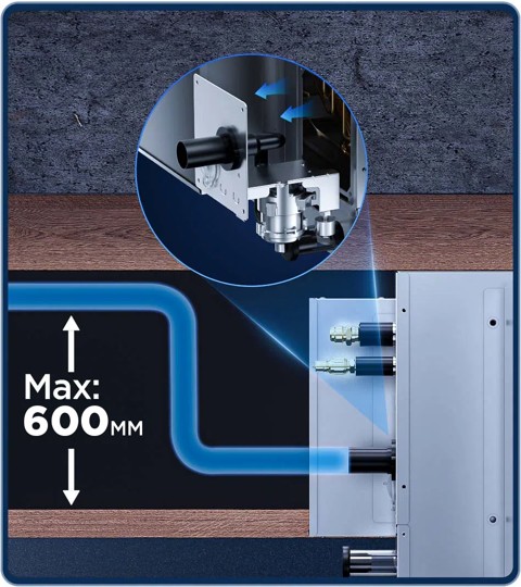 TCL Duct AC Built-in Condensate Pump
