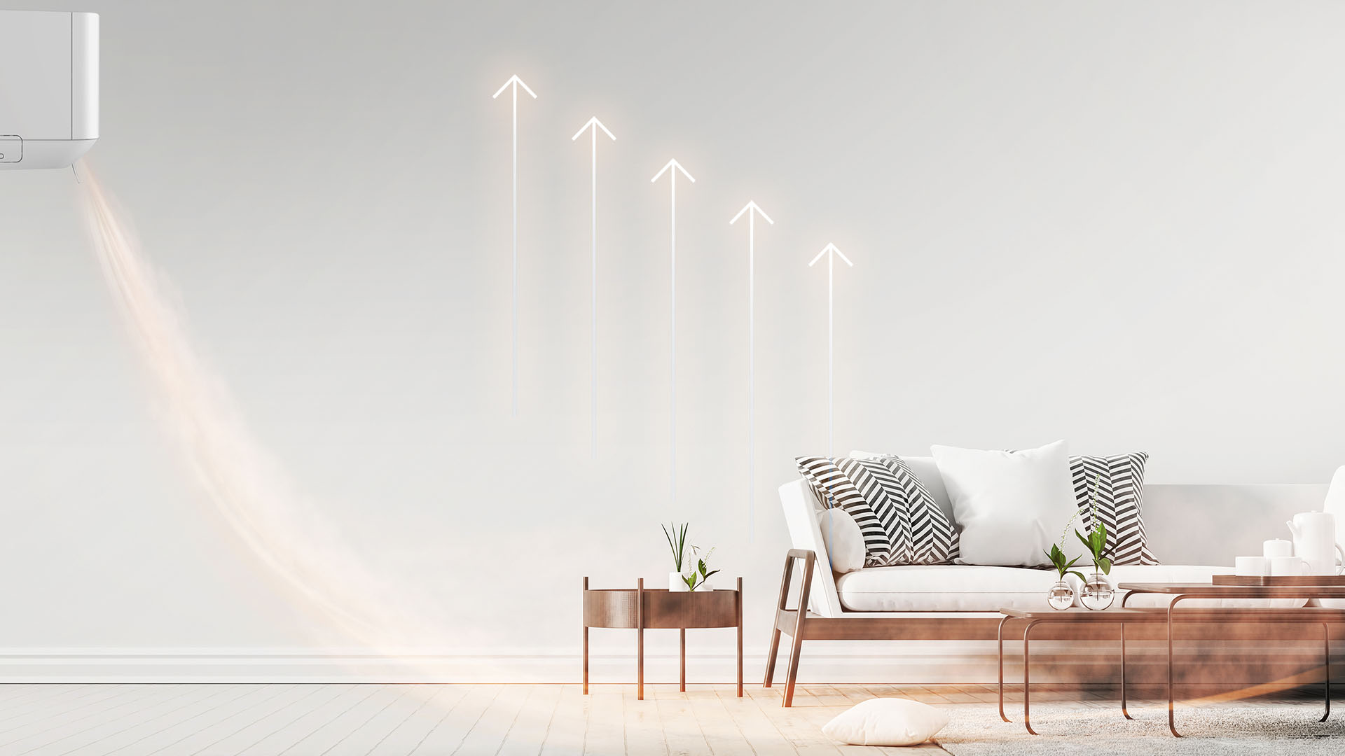 Ngrohje nga poshtë lart për rrjedhje ajri me zgjedhje inteligjente nga kondicionerët TCL Australia