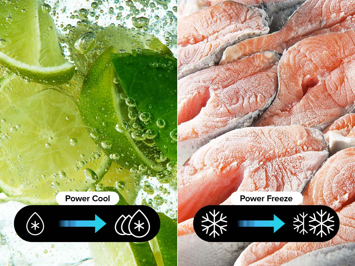 Power Cool & Power Freeze Modes