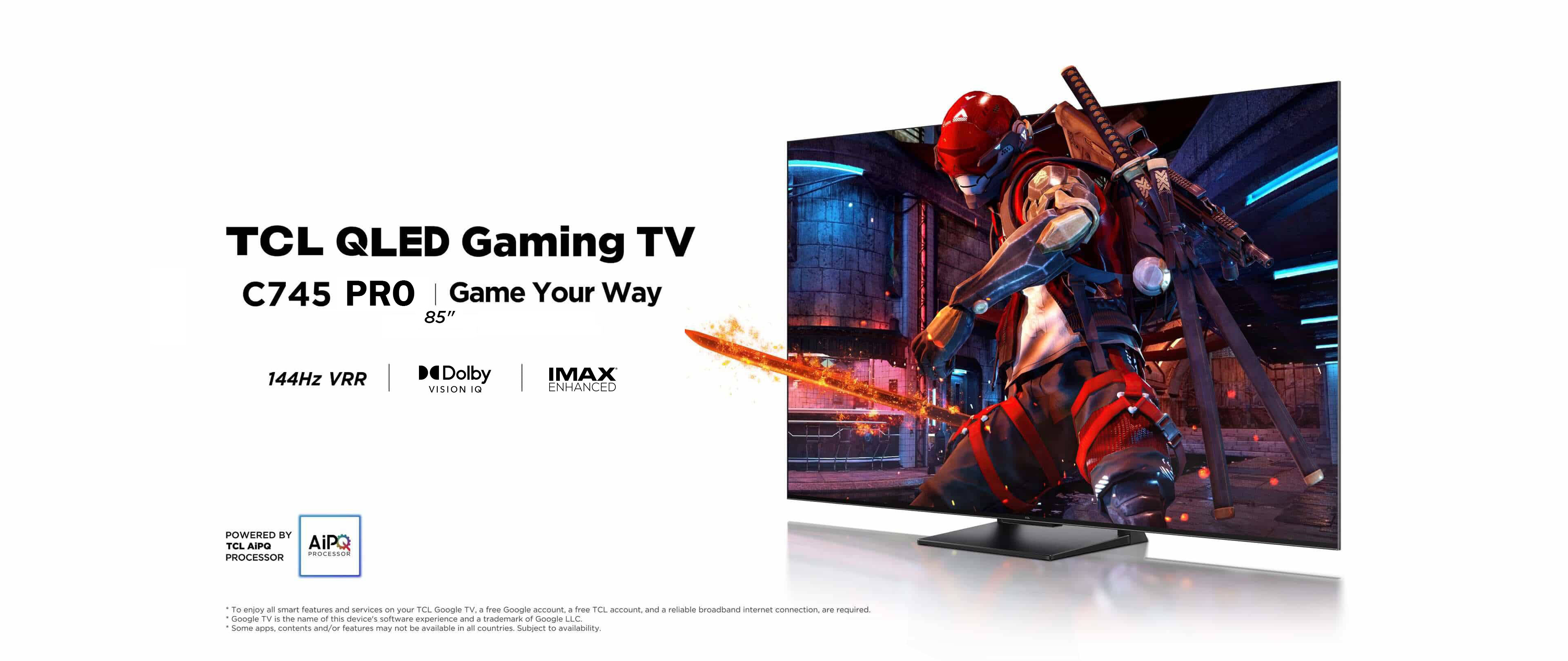 TCL C745 QLED Gmaing TV 