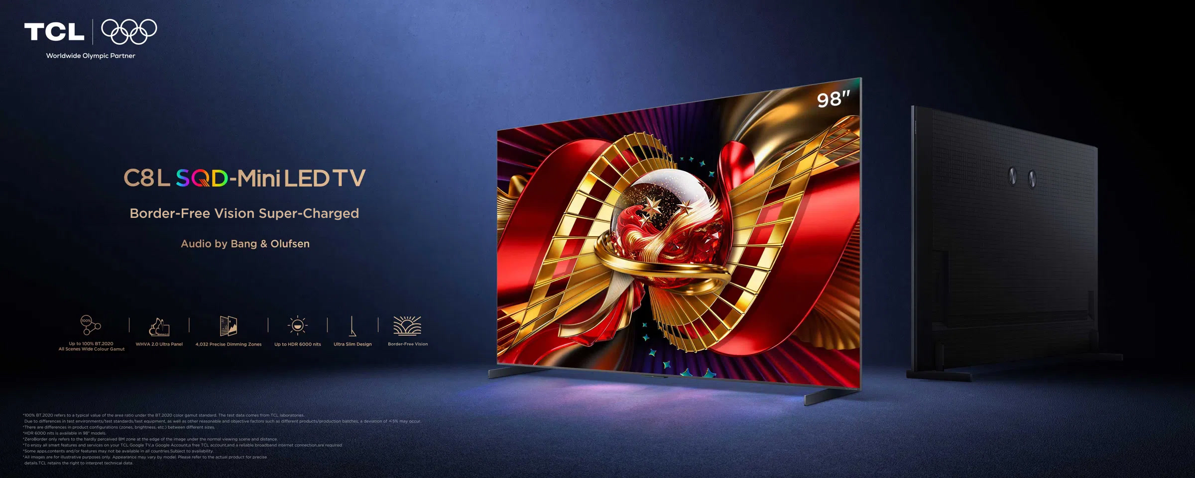 乐竟体育 X11L Premium SQD-MiniLED TV's Key Banner