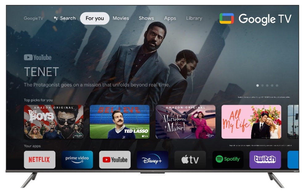 TCL tilt QLED TV-ervaring in 2022 naar hoger niveau met lancering van de nieuwe TCL C63-serie met Google TV