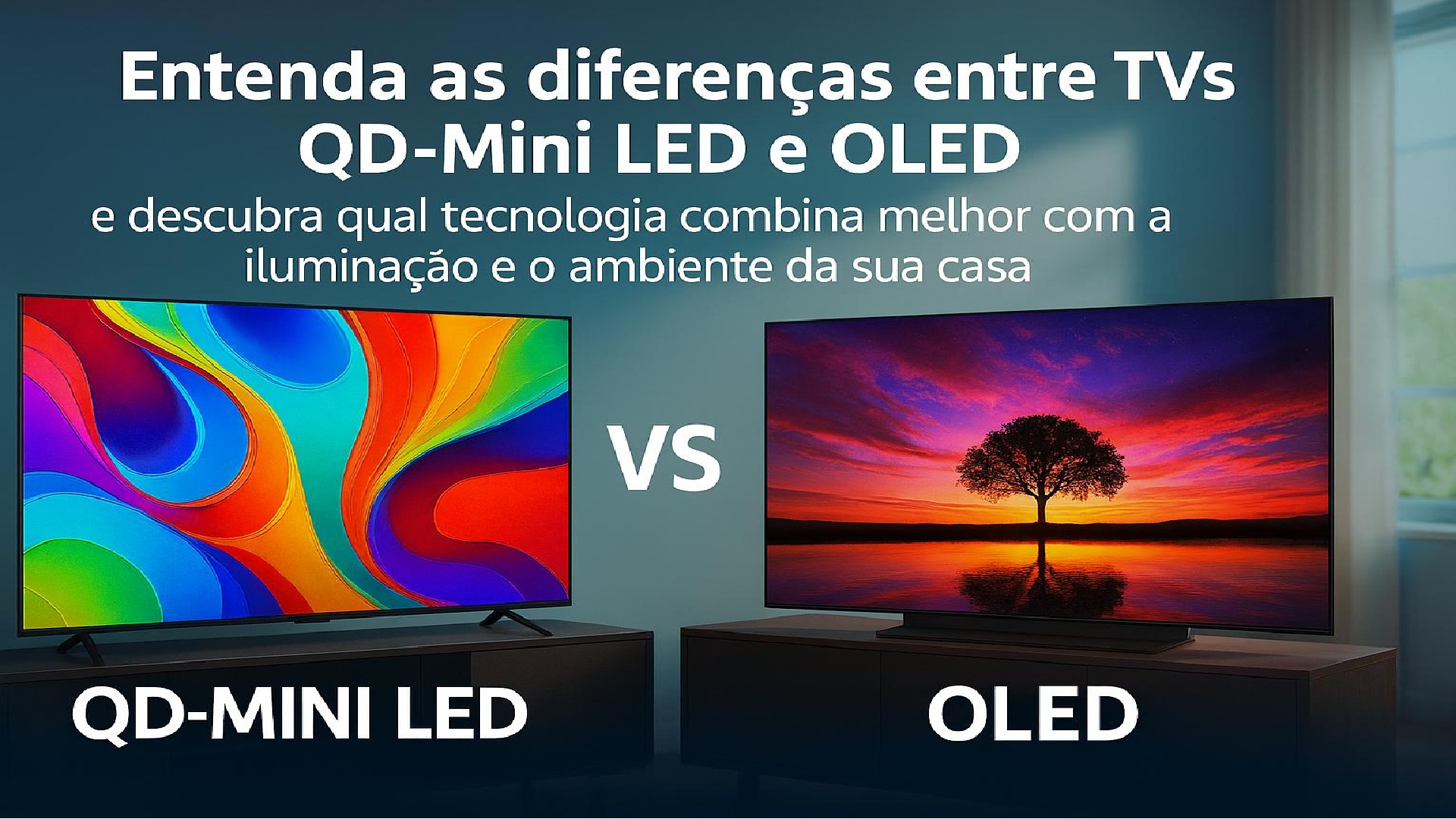 QD-Mini LED vs OLED