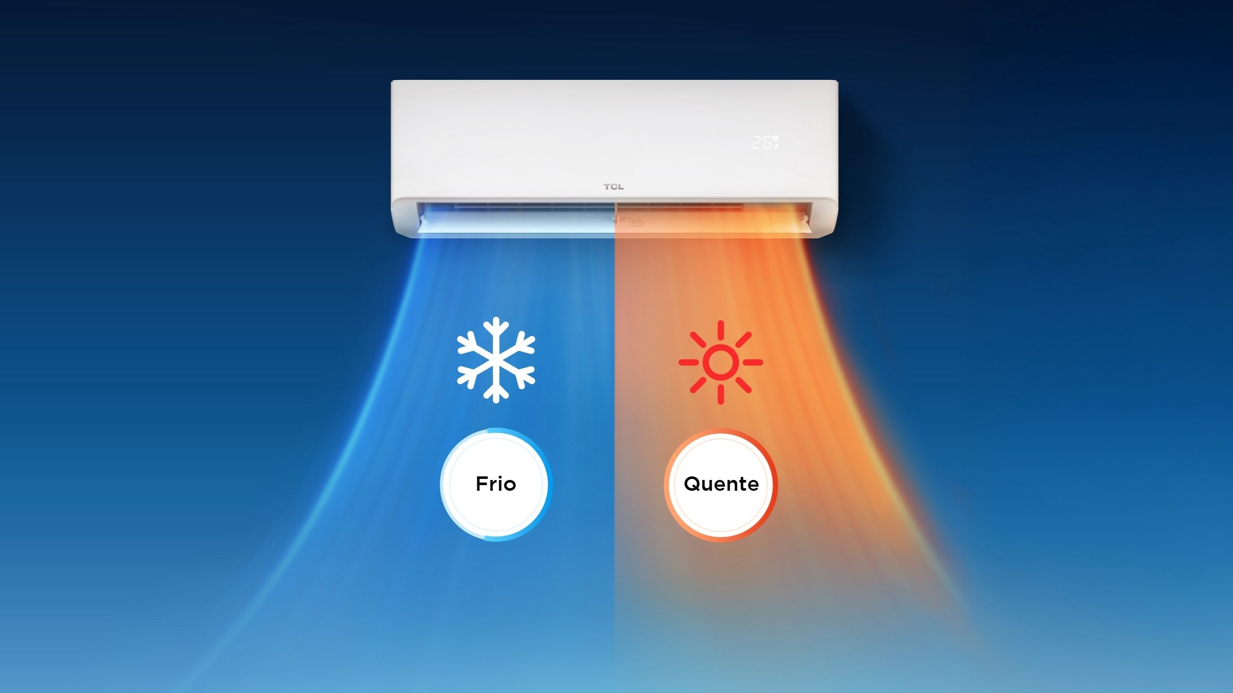 TCL SaveIN AI Air Conditioner 30s Fast Cooling & 60s Fast Heating