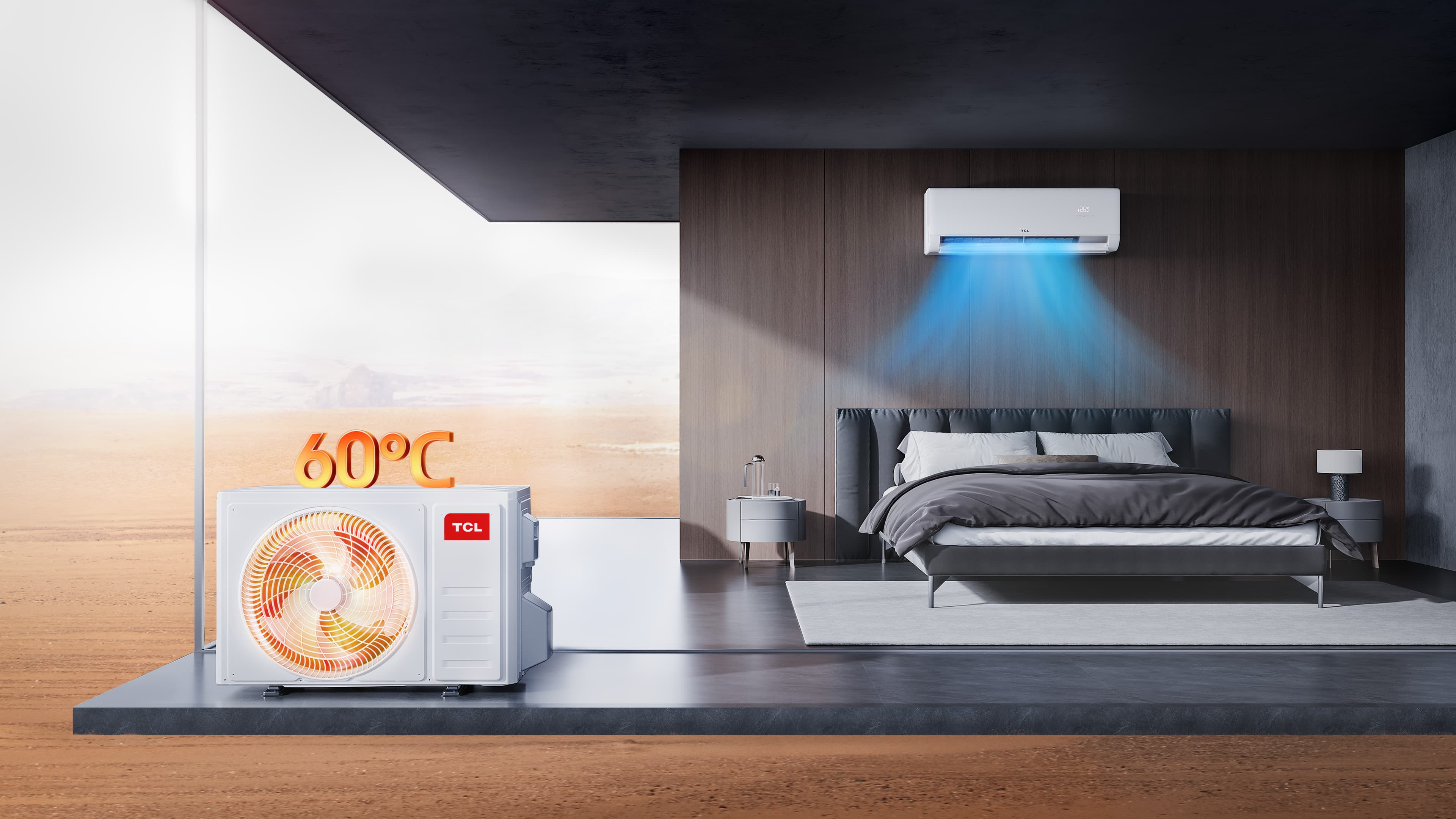 Stable Operation at 60°C Extreme High Temperature