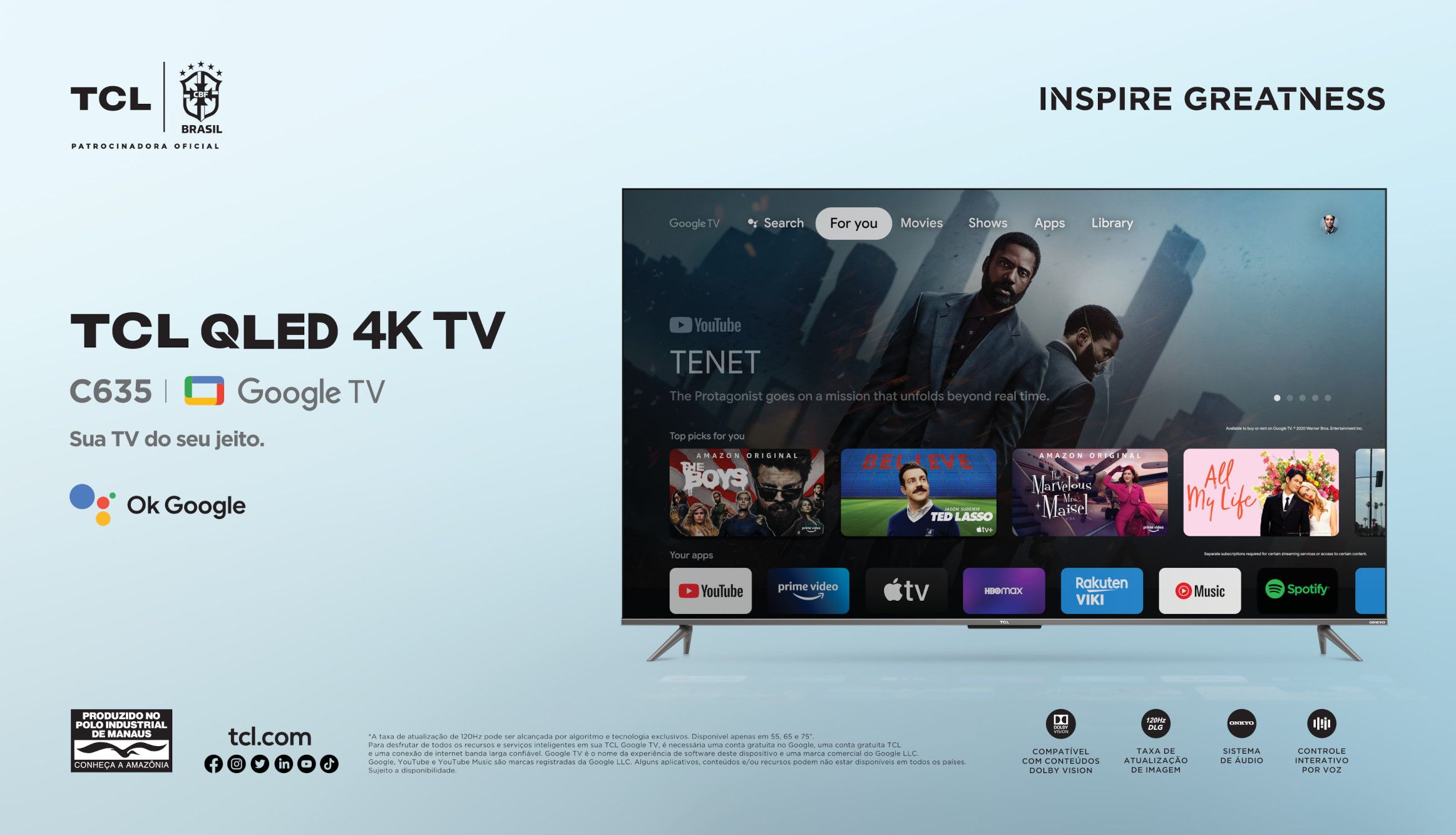 TCL C635 QLED 4K TV