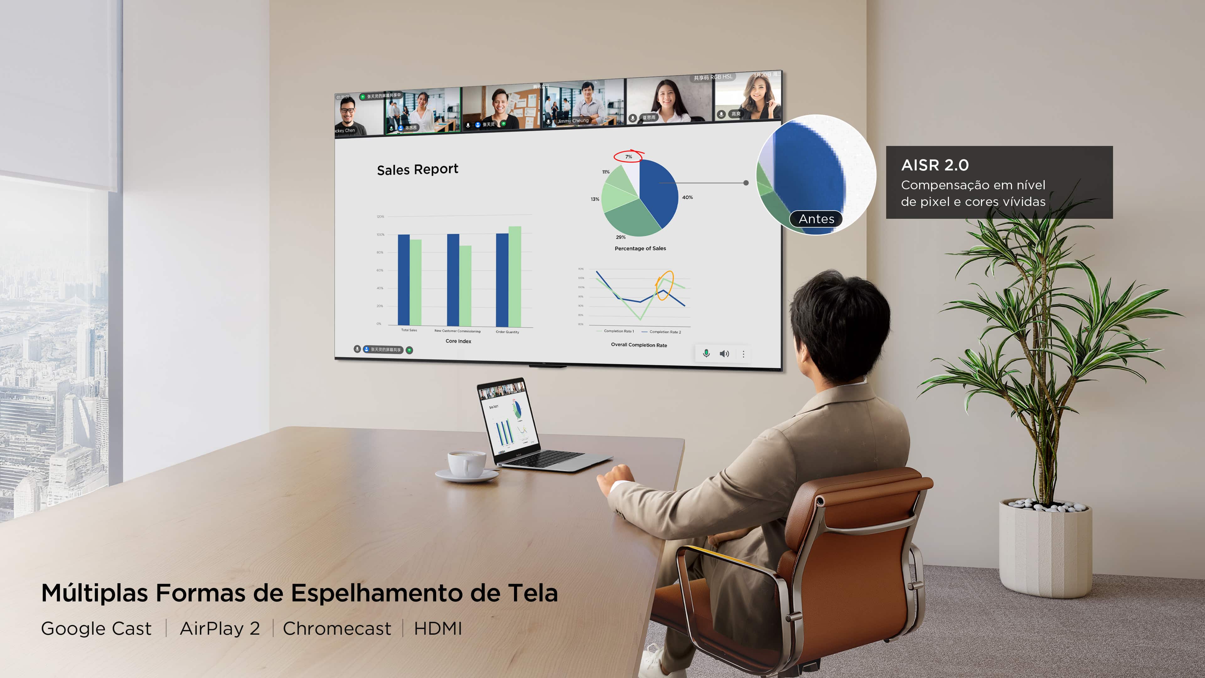 TCL QLED utilizes Colorful Quantum Crystals