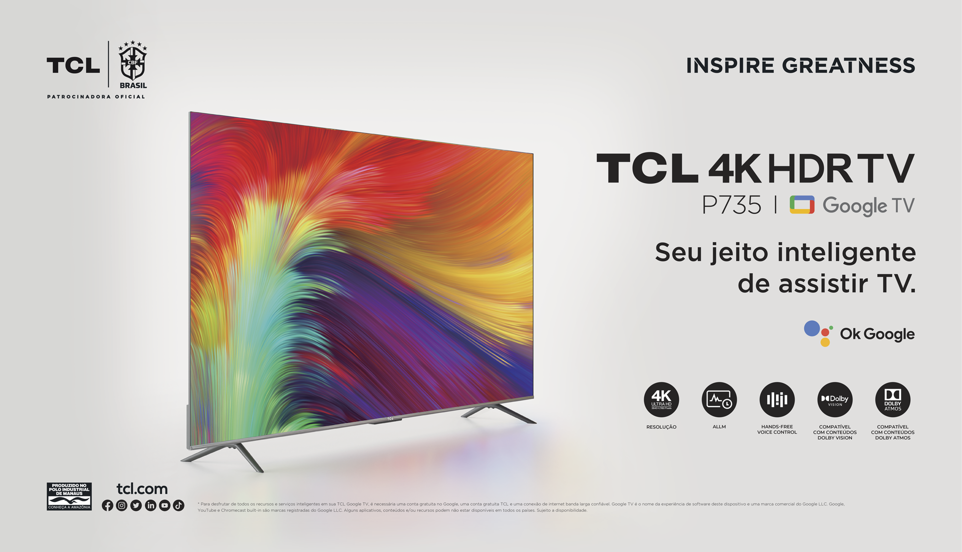 TCL P735 4K HDR TV