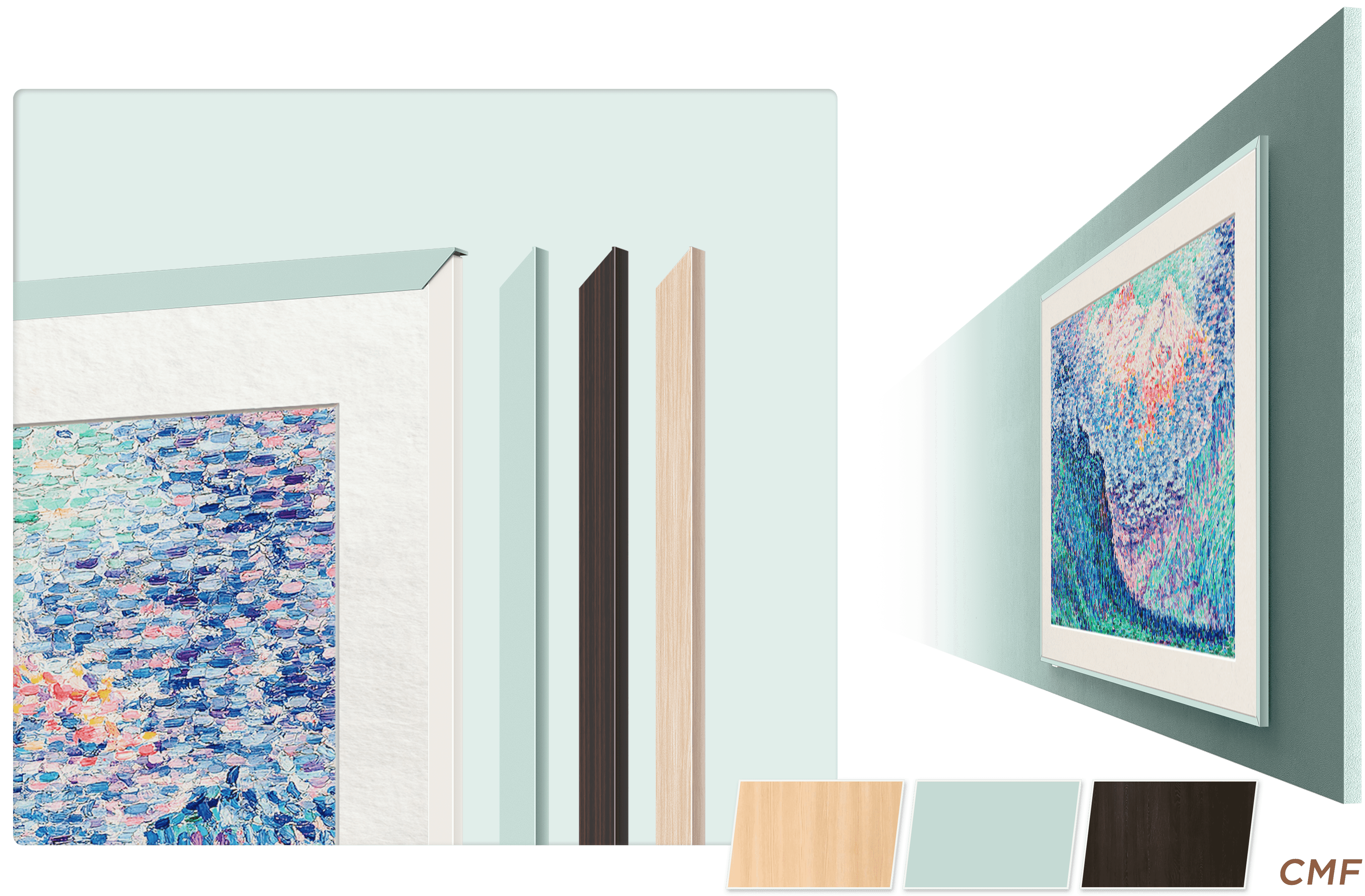 A300W  NXTFRAME TV Vernal Mint Style