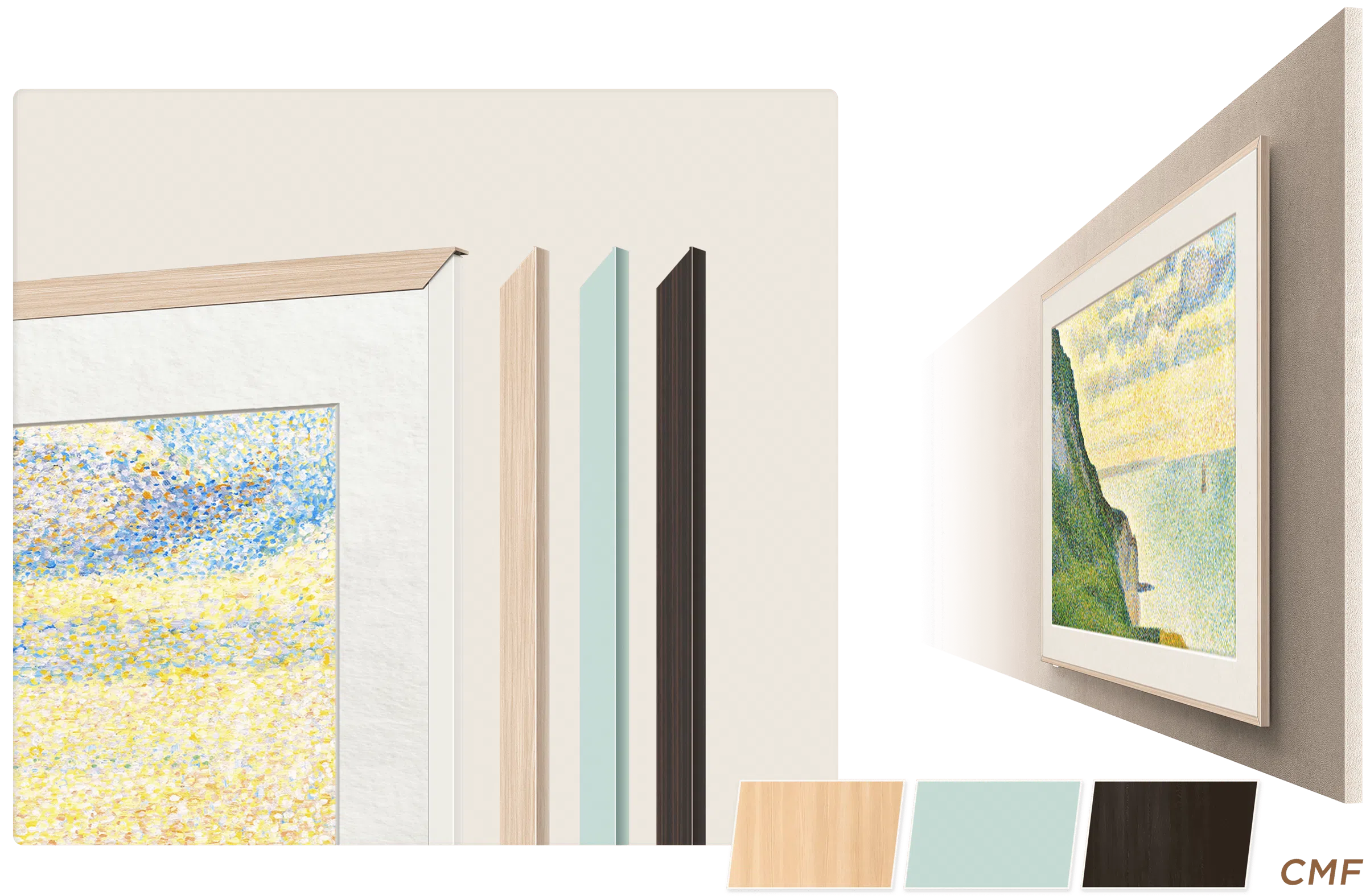 A300 Pro NXTFRAME TV Dawn Birch Style