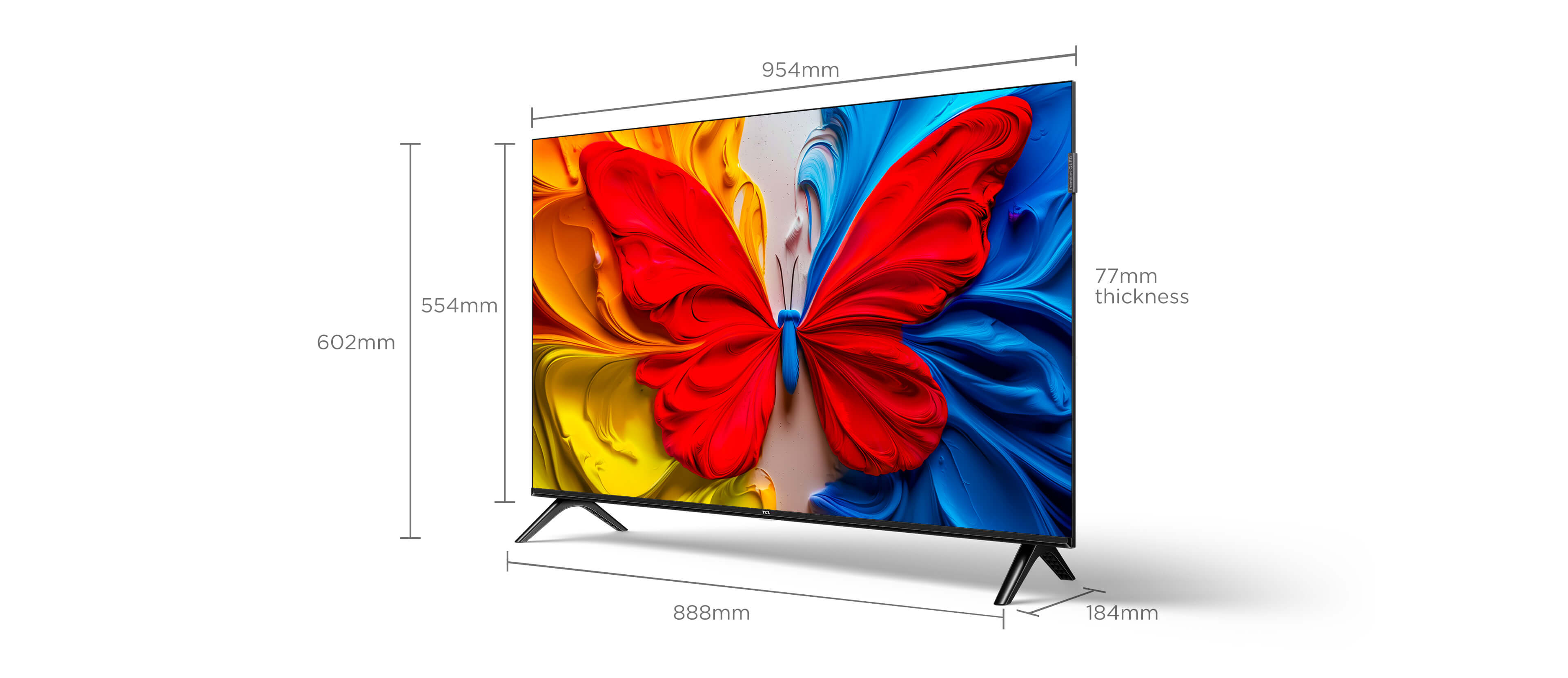 P635 4K UHD TV SIZE 55 "