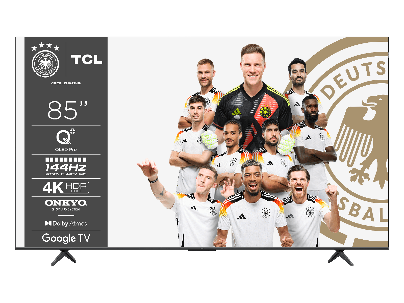 4K 144HZ QLED TV 85/75/65/55 inches - T8B - TCL Deutschland