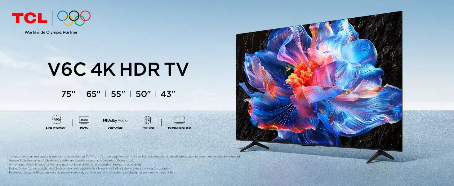 TCL 43V6C-4K HDR TV available online in kenya