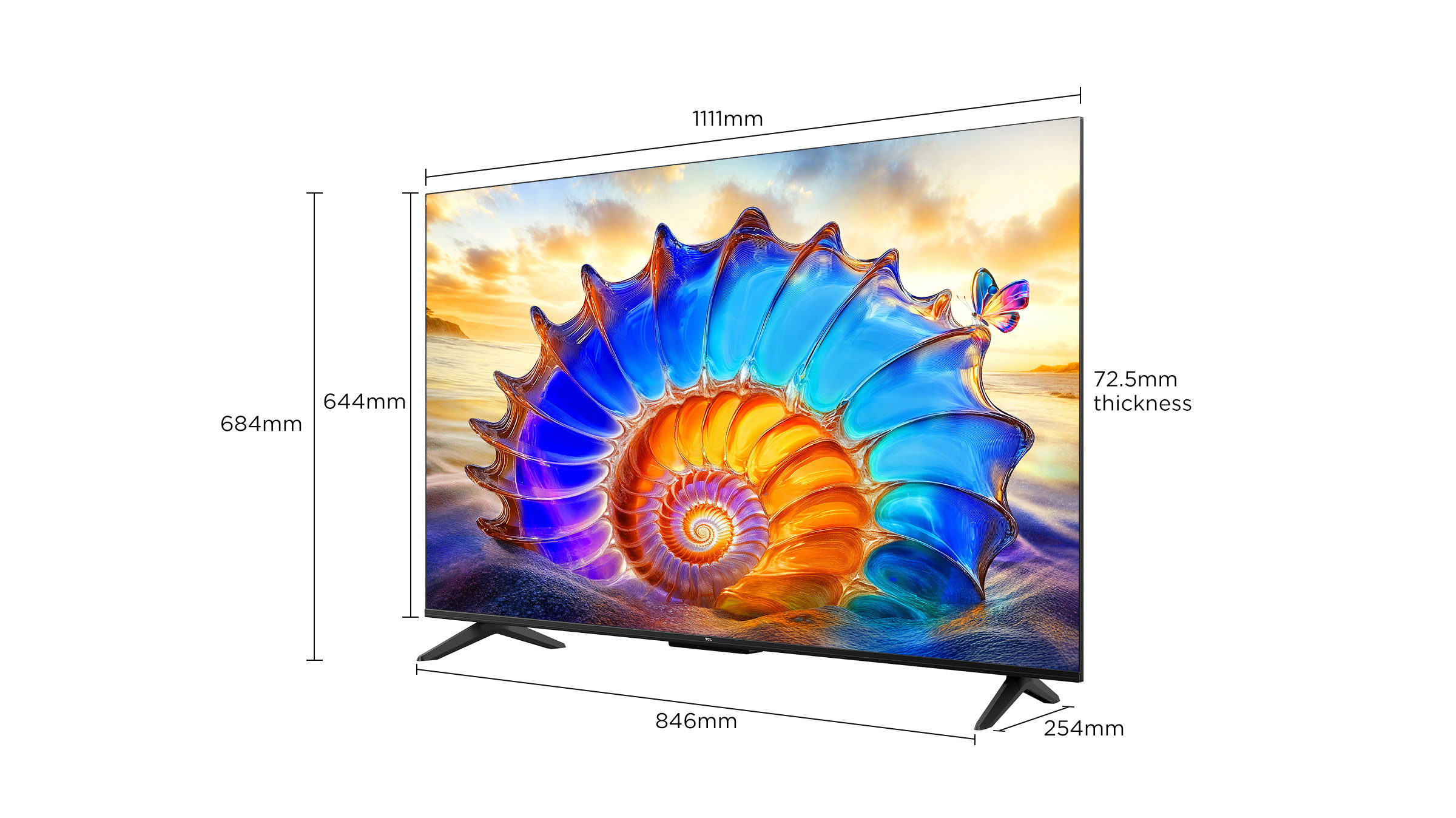 55 inch 乐竟体育 P6K 4K HDR TV