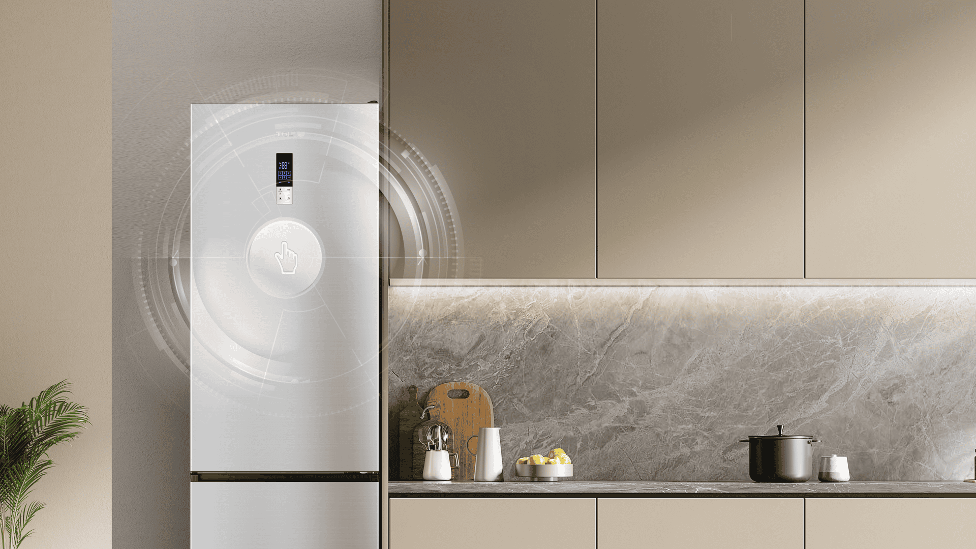 TCL fridge can precise adjustments without opening the door