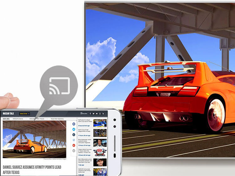 Przesyłaj ekran na Smart TV za pomocą Chromecast