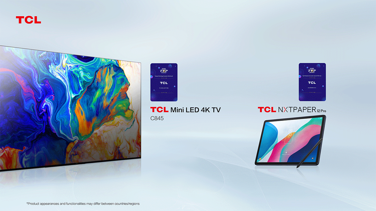  TCL Honored by ADG with Awards for Innovative Technologies  during CES 2023