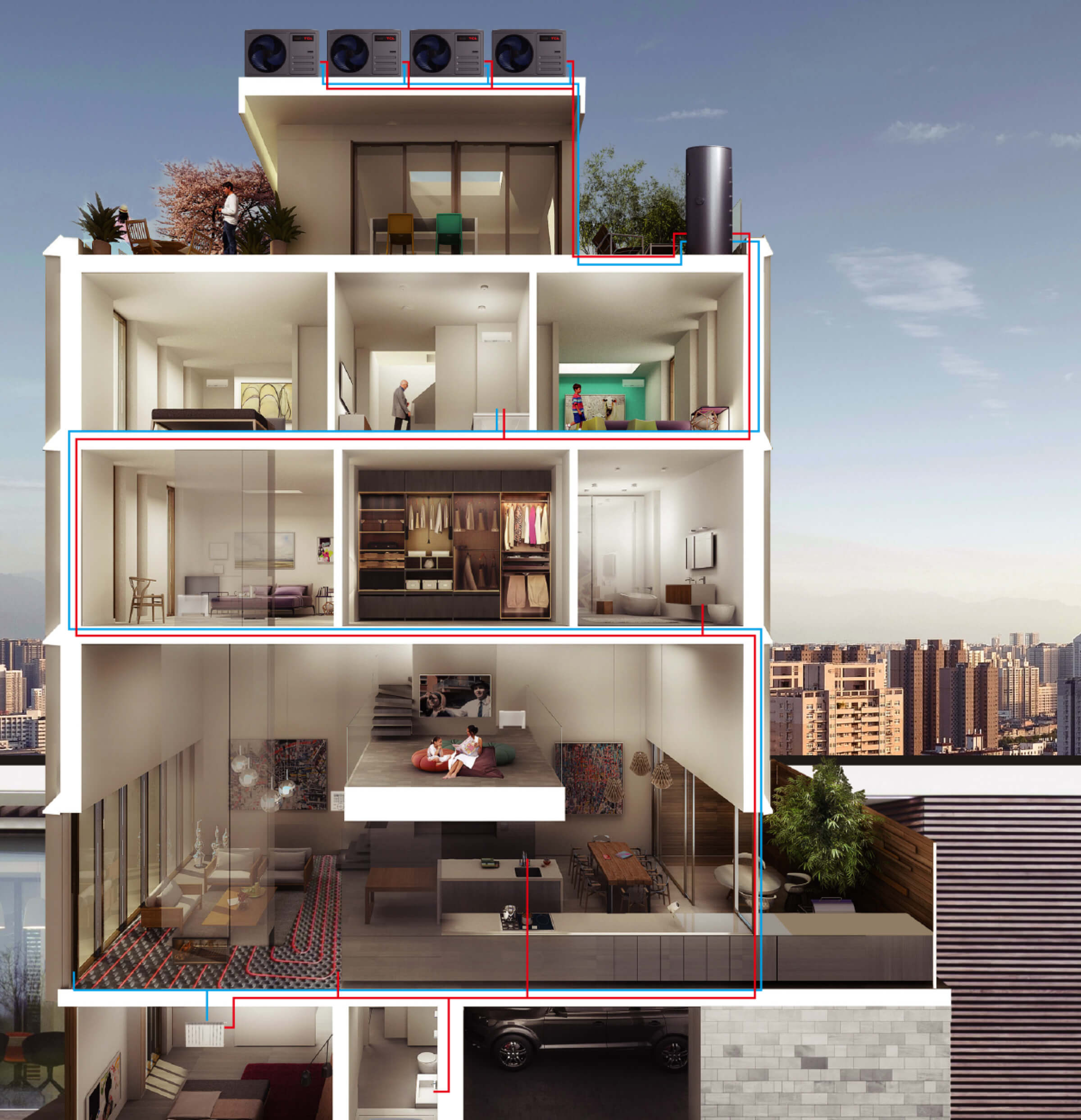 Collegamento in cascata