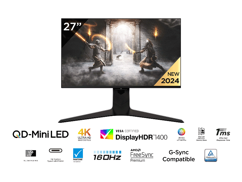 TCL 27R83U モニタースタンド VESA TCL 27R83U モニタースタンド VESA モニター台