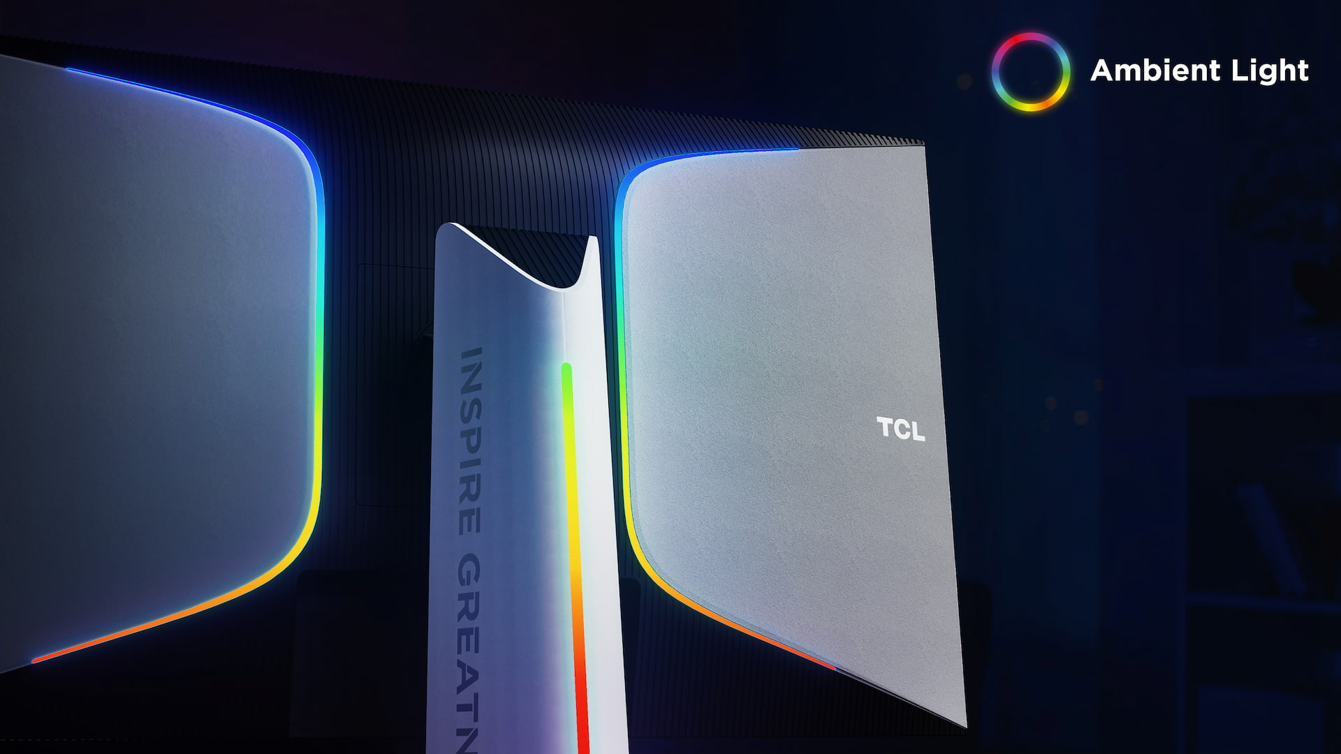 TCL 27R83U Monitor ambient light moods