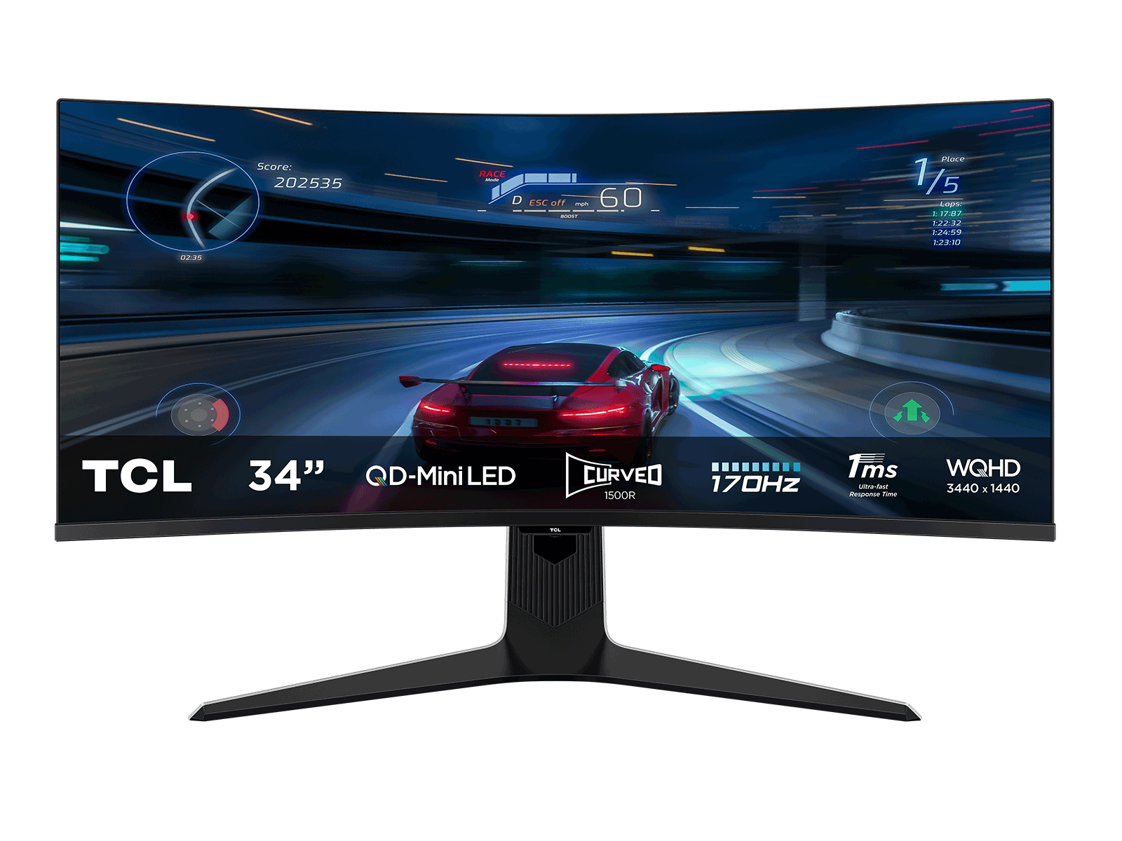 TCL 34R83Q QD Mini LED 34インチ モニター TCL 34R83Q HDR Professional Monitor - TCL Global