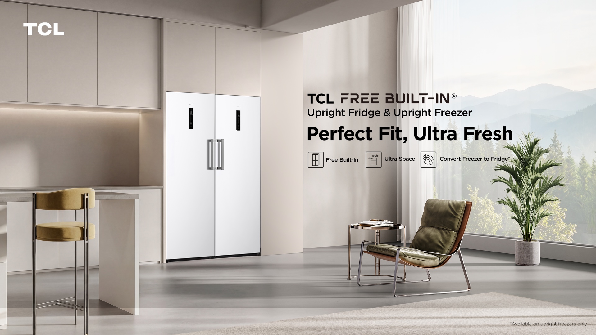 Upright Fridge FC329FWD0 - TCL Europe