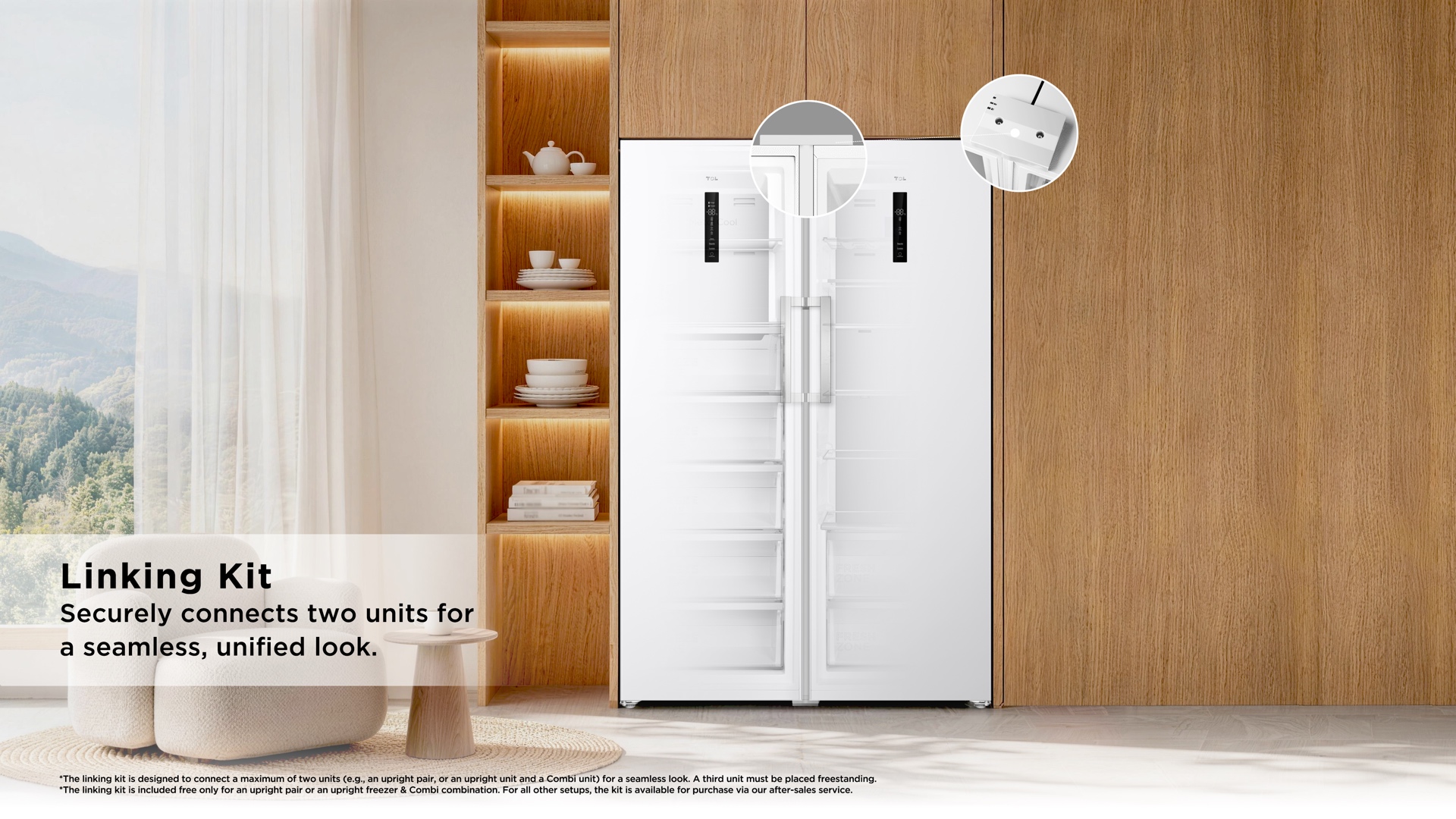 Upright Fridge FC329FWD0 - TCL Europe
