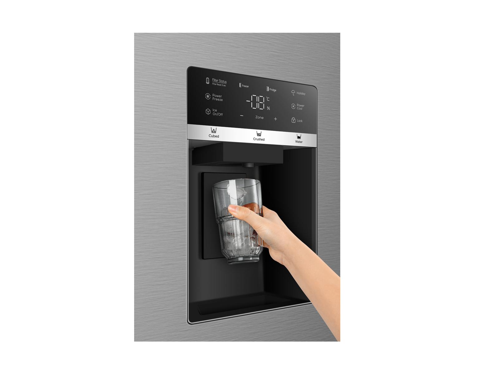 Side by Side RC591SXE0 Refrigerators - TCL Europe