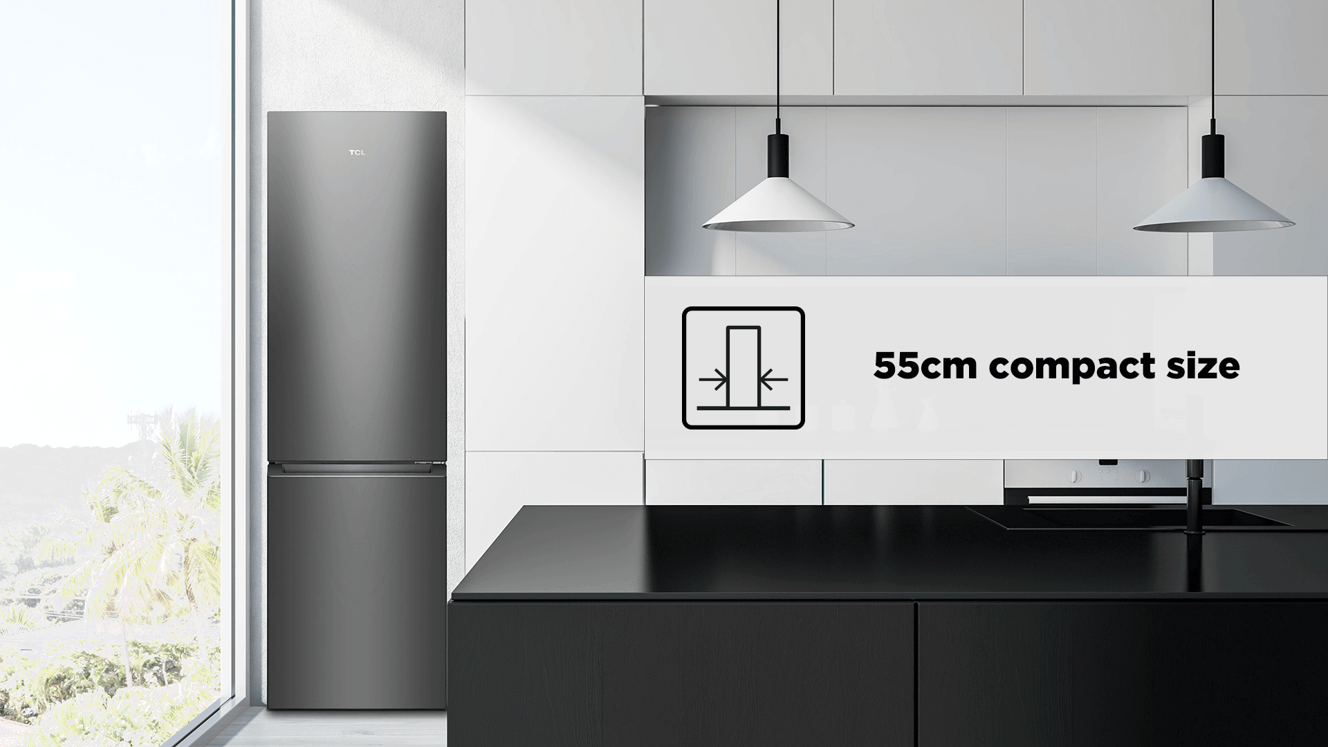 55cm compact size