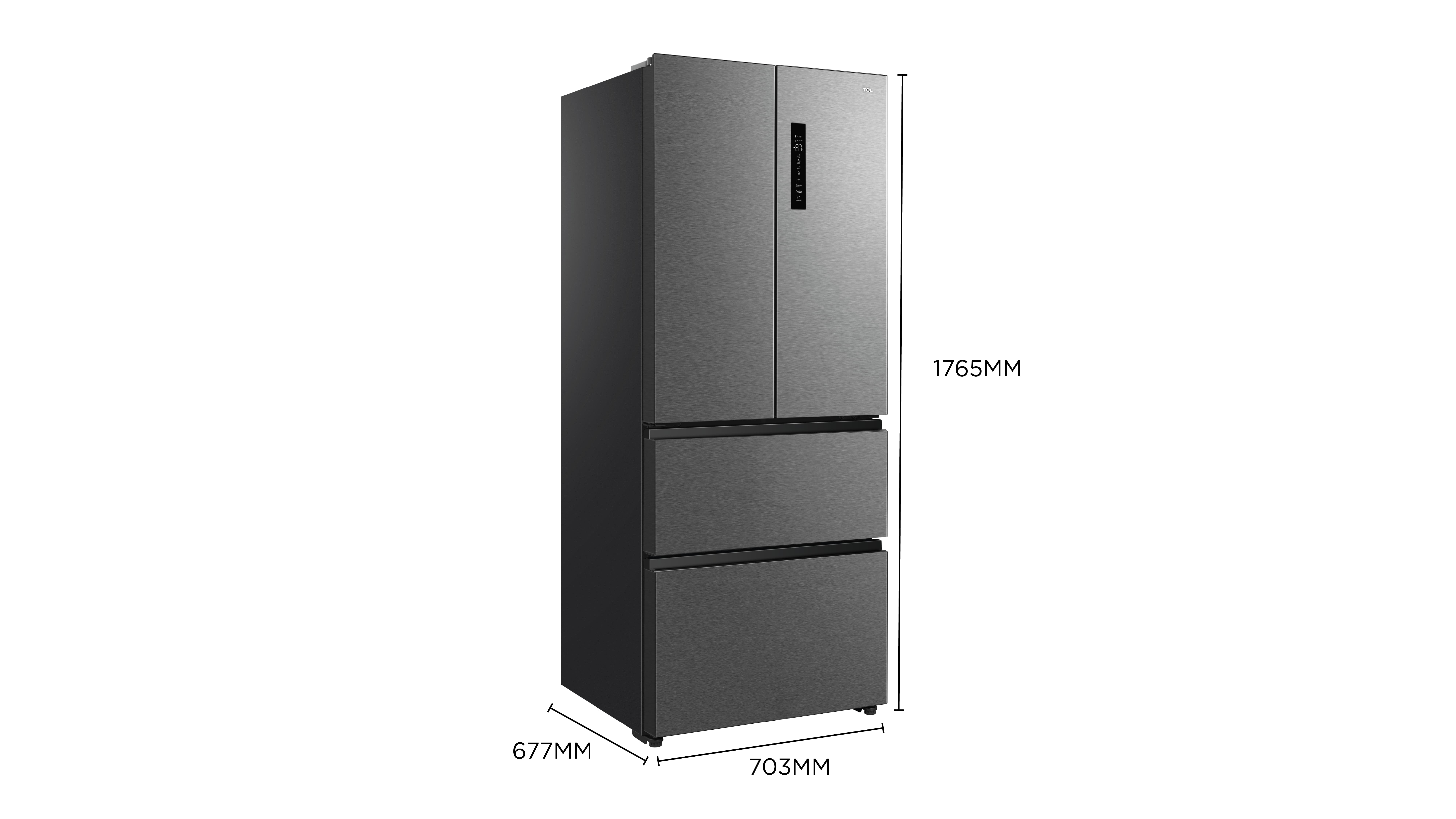 TCL Refrigerator Dimensions
