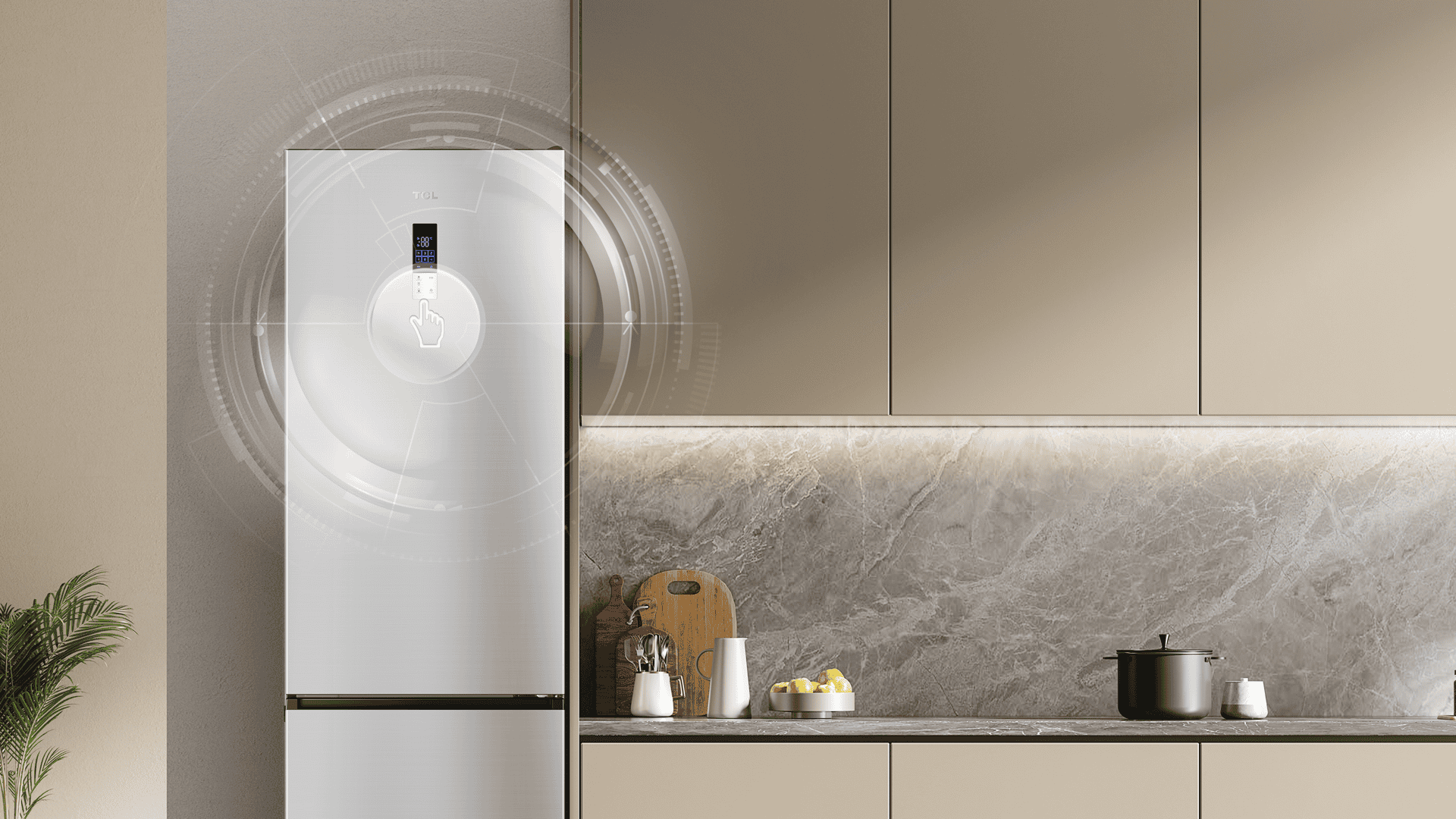 TCL fridge can precise adjustments without opening the door