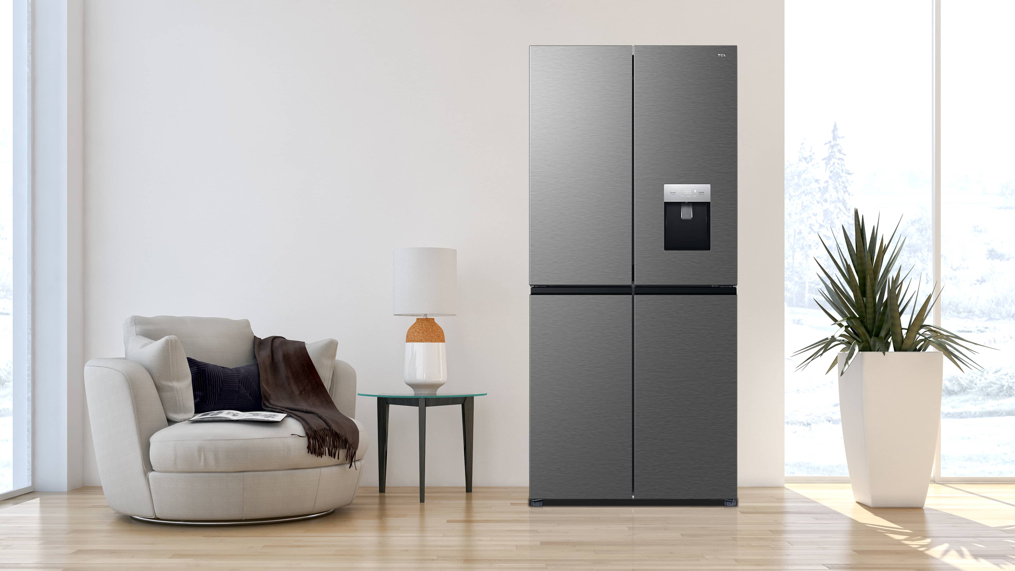 Cross Door Fridge Freezer RP466CXE1 - TCL Europe