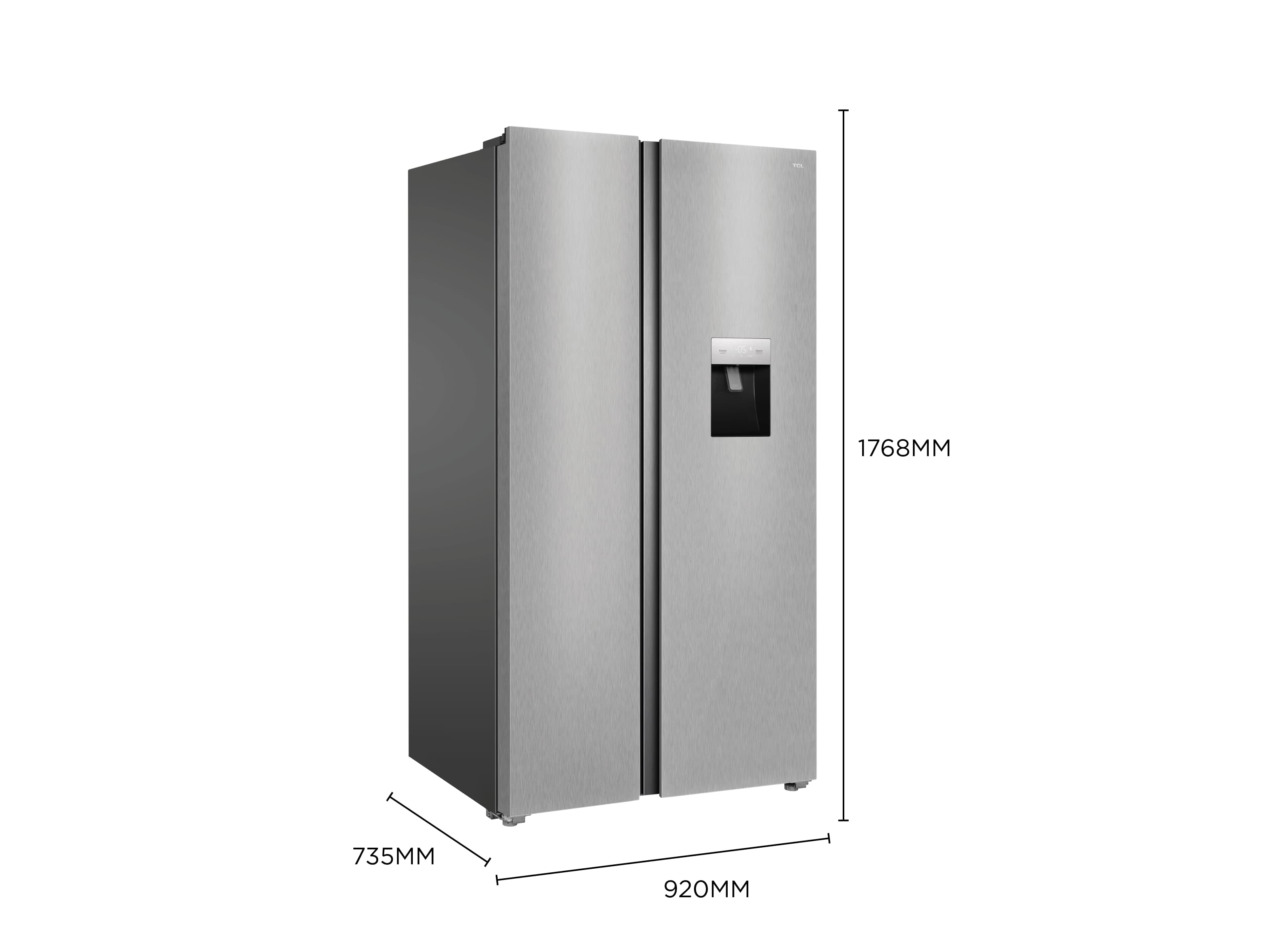 Side by Side Refrigerators RP631SLE1 - TCL Europe