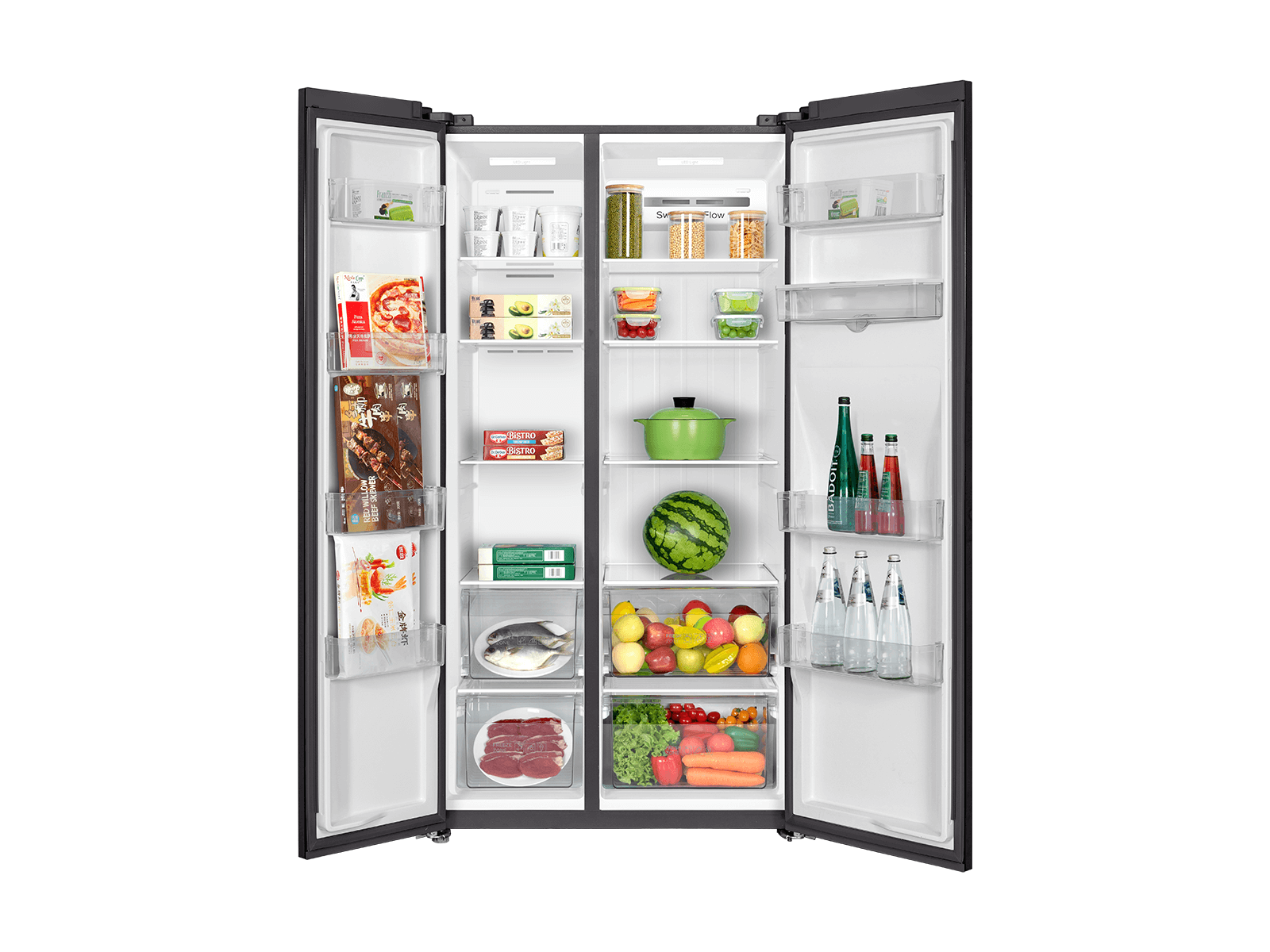Side by Side Refrigerators RP631SLE1 - TCL Europe