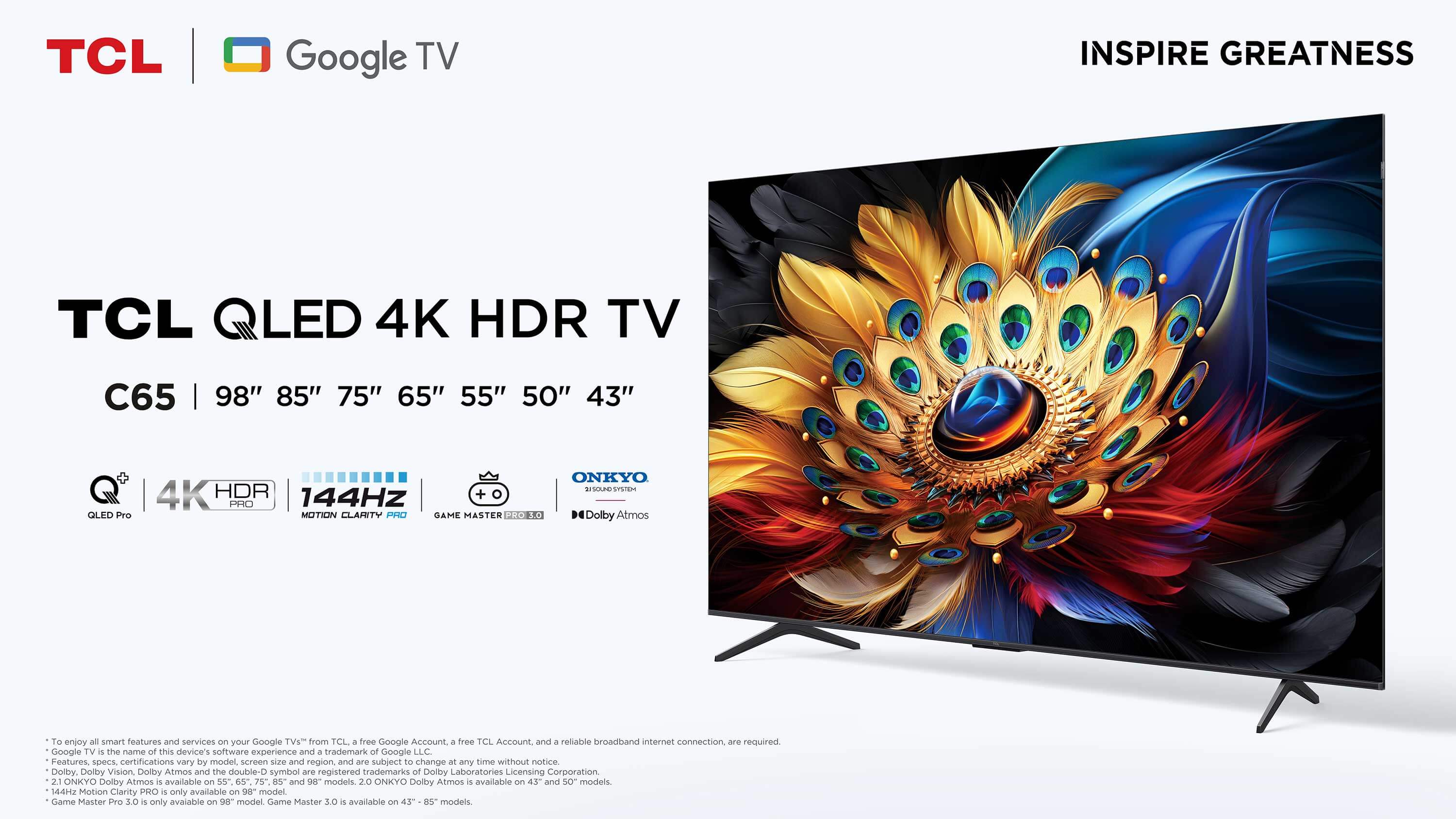 Телевізор TCL C655 4K QLED